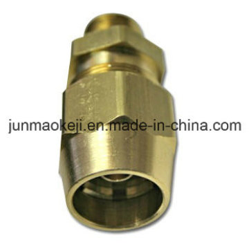 Conector coaxial de fundição em cobre